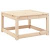 vidaXL Salon de jardin 5 pcs bois massif de pin