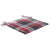 vidaXL Chaises &agrave; manger de jardin avec coussins lot de 3 Acacia massif