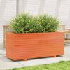 vidaXL Jardini&egrave;re cire marron 110x40x49,5 cm bois de pin massif