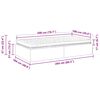 vidaXL Cadre de lit d'angle avec matelas 2 pcs Gris clair Velours