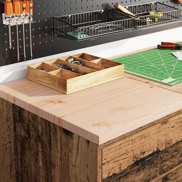 vidaXL Armoires de garage 2 pcs vieux bois bois d'ing&eacute;nierie