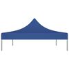 vidaXL Toit de tente de r&eacute;ception 4,5x3 m Bleu 270 g/m&sup2;