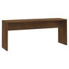 vidaXL Ensemble à manger 3 pcs Chêne marron Bois d'ingénierie