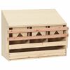 vidaXL Pondoir 3 compartiments 72x33x54 cm bois de pin massif