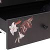 vidaXL Table de chevet avec tiroir Multicolore 50 x 33 x 60 cm