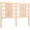 vidaXL Cadre de lit sans matelas bois de pin massif