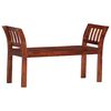 vidaXL Banc 111 cm Bois d'acacia solide