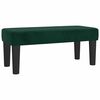 vidaXL Sommier &agrave; lattes de lit avec matelas vert fonc&eacute; 120x190 cm