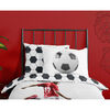 Good Morning Housse de couette enfant SCORE 140x200/220 cm Blanc