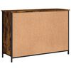 vidaXL Buffet ch&ecirc;ne fum&eacute; 100x35x70 cm bois d'ing&eacute;nierie