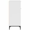 vidaXL Cabinet de salle de bain Blanc brillant 39,5 x 36 x 88 cm