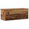 vidaXL Bo&icirc;te de Rangement Bois Ancien 90 x 35 x 35 cm
