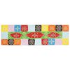 vidaXL Meuble TV Multicolore 100 x 30 x 24 cm Bois de manguier massif