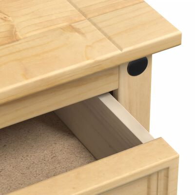 vidaXL Table de chevet Corona 35x32,5x58 cm bois de pin massif