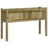 vidaXL Jardini&egrave;re avec pieds 110x31x70 cm bois de pin impr&eacute;gn&eacute;