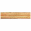 vidaXL Marches d'escalier 16 pcs marron clair 120x30x2 cm ch&ecirc;ne massif