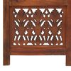 vidaXL Cloison de s&eacute;paration 5 panneaux Marron 200x165cm Bois manguier