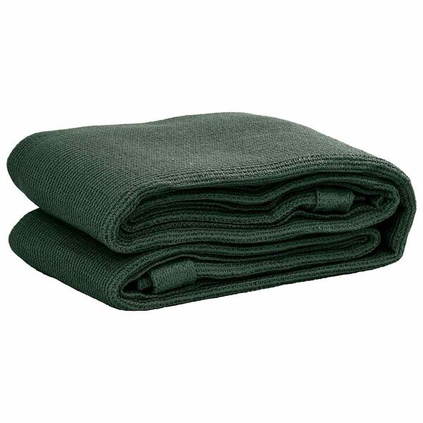 vidaXL Tapis de tente 250 x 300 cm PEHD Vert