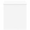 vidaXL Bo&icirc;te de rangement blanc 100x42x46 cm bois d'ing&eacute;nierie