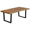 vidaXL Table basse Bois d'arbre &agrave; pluie massif 102x56x41 cm