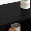 vidaXL Buffets 2 pcs Ch&ecirc;ne noir 60 x 35 x 70 cm Bois d'ing&eacute;nierie