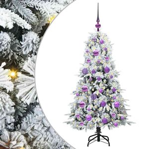 vidaXL Sapin de No&euml;l Artificiel &agrave; Branches Articul&eacute;es Blanc 120 cm