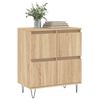 vidaXL Buffet Chêne sonoma 60x35x70 cm Bois d'ingénierie