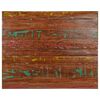vidaXL Dessus de table 100x80x3,8cm rectangulaire bois massif r&eacute;cup&eacute;r&eacute;