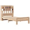 vidaXL Lit biblioth&egrave;que sans matelas 90x200 cm bois de pin massif