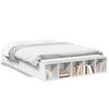 vidaXL Cadre de lit sans matelas blanc 120x200 cm