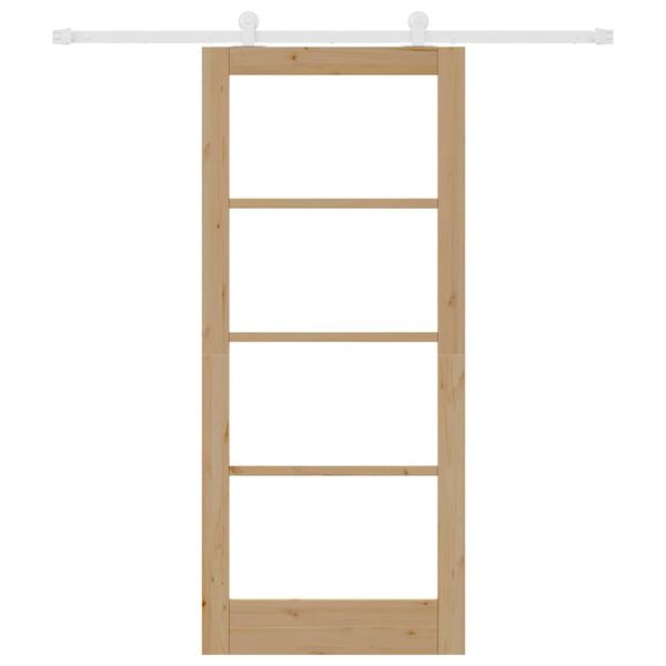 vidaXL Porte coulissante ORKDAL Naturel 86 x 198,5 cm