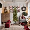 vidaXL Sapin de No&euml;l artificiel Vert 180 cm PVC et acier et plastique