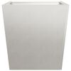vidaXL Jardini&egrave;res 2 pcs 50x50x50 cm acier inoxydable