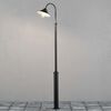 KONSTSMIDE Lampadaire Vega Noir mat