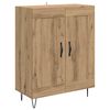 vidaXL Haut Armoire Ch&ecirc;ne artisanal 69,5 x 34 x 90 cm