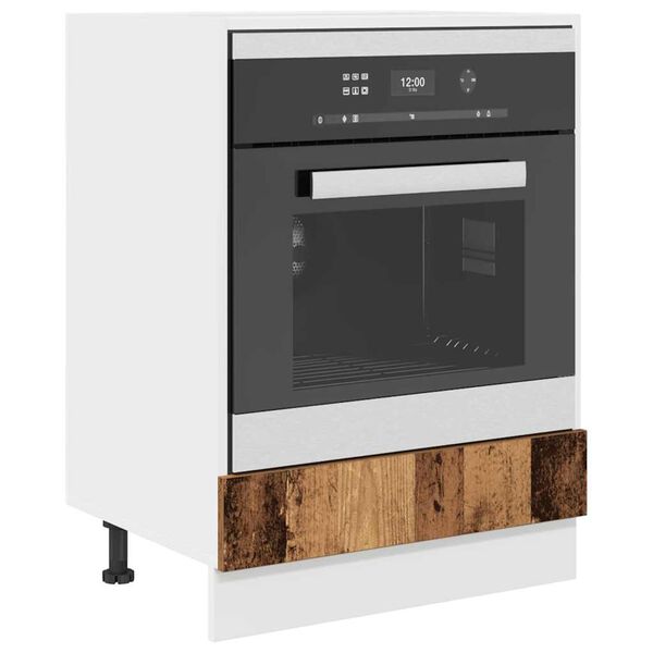 vidaXL Armoire suspendue avec stockage Bois ancien 60 x 46 x 81,5 cm