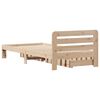 vidaXL Cadre de lit sans matelas 90x190 cm bois de pin massif