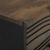 vidaXL Cabinet de chevet avec tiroir 2 pcs Noyer 40 x 33 x 46 cm