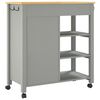 vidaXL Chariot de cuisine MONZA 84x40x88,5 cm bois massif de pin