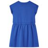 Robe pour enfants avec cordon de serrage bleu cobalt 92