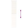 vidaXL Store z&egrave;bre beige marbr&eacute; largeur du tissu 45,9 cm polyester
