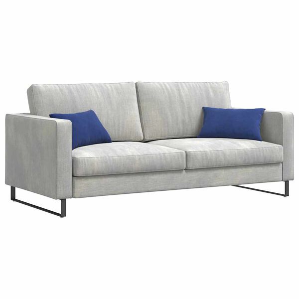 vidaXL Coussins de canap&eacute; 2 pcs Bleu police 50 x 30 cm