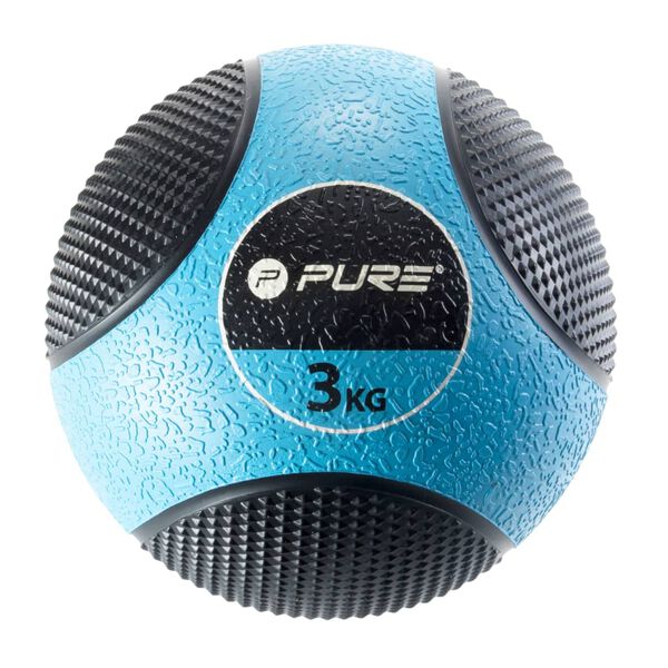Pure2Improve Ballon m&eacute;dicinal 3 kg Bleu