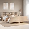 vidaXL Lit biblioth&egrave;que sans matelas 180x200 cm bois massif de pin
