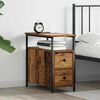vidaXL Cabinet de chevet Bois ancien 30 x 60 x 60 cm Bois d'ing&eacute;nierie