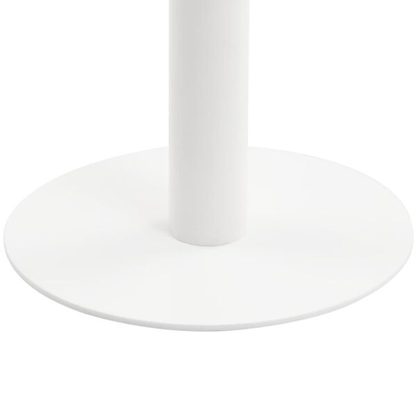 vidaXL Table de bistro Marron clair 60 cm MDF