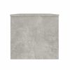 vidaXL Table basse gris b&eacute;ton 102x50,5x46,5 cm bois d'ing&eacute;nierie