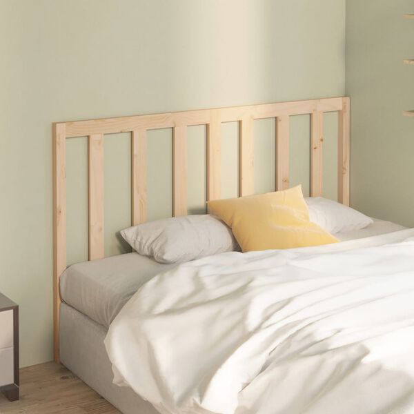 vidaXL T&ecirc;te de lit 156x4x100 cm Bois massif de pin