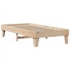 vidaXL Cadre de lit sans matelas 100x200 cm bois massif de pin