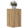 vidaXL Supports pour plantes 2 pcs ch&ecirc;ne artisanal bois ing&eacute;nierie